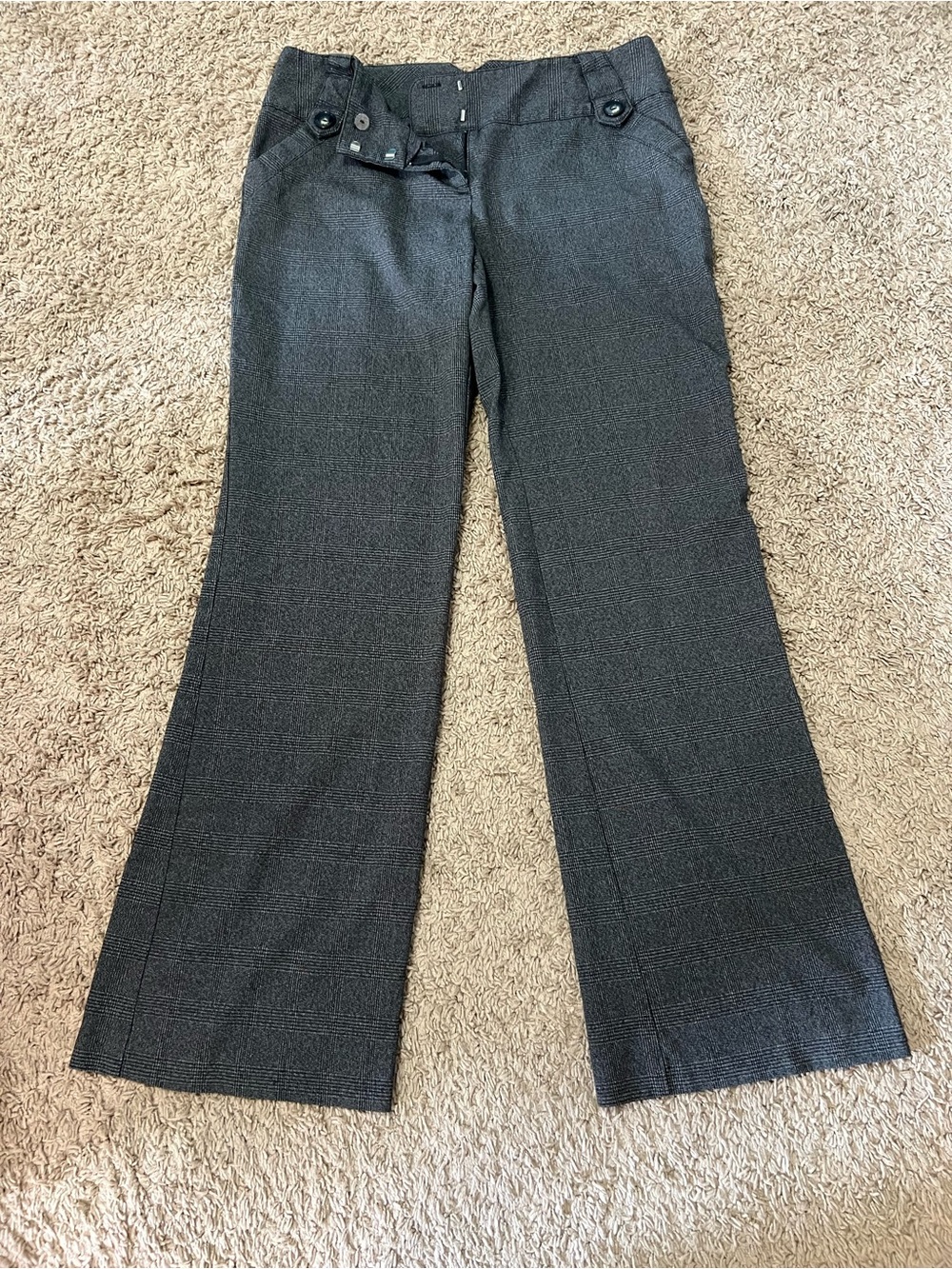 Byer California Men's Charcoal Dress Pants - Straight Leg